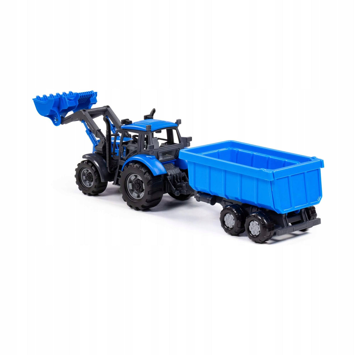 Wader Tractor-loader "Progress" with trailer-tipper Blue Vehicle type tractor