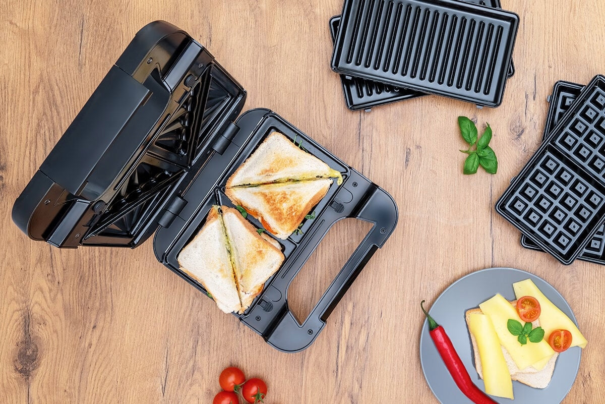 Waffle Iron GOTZE JENSEN SM531X 3in1 Brand Götze & Jensen