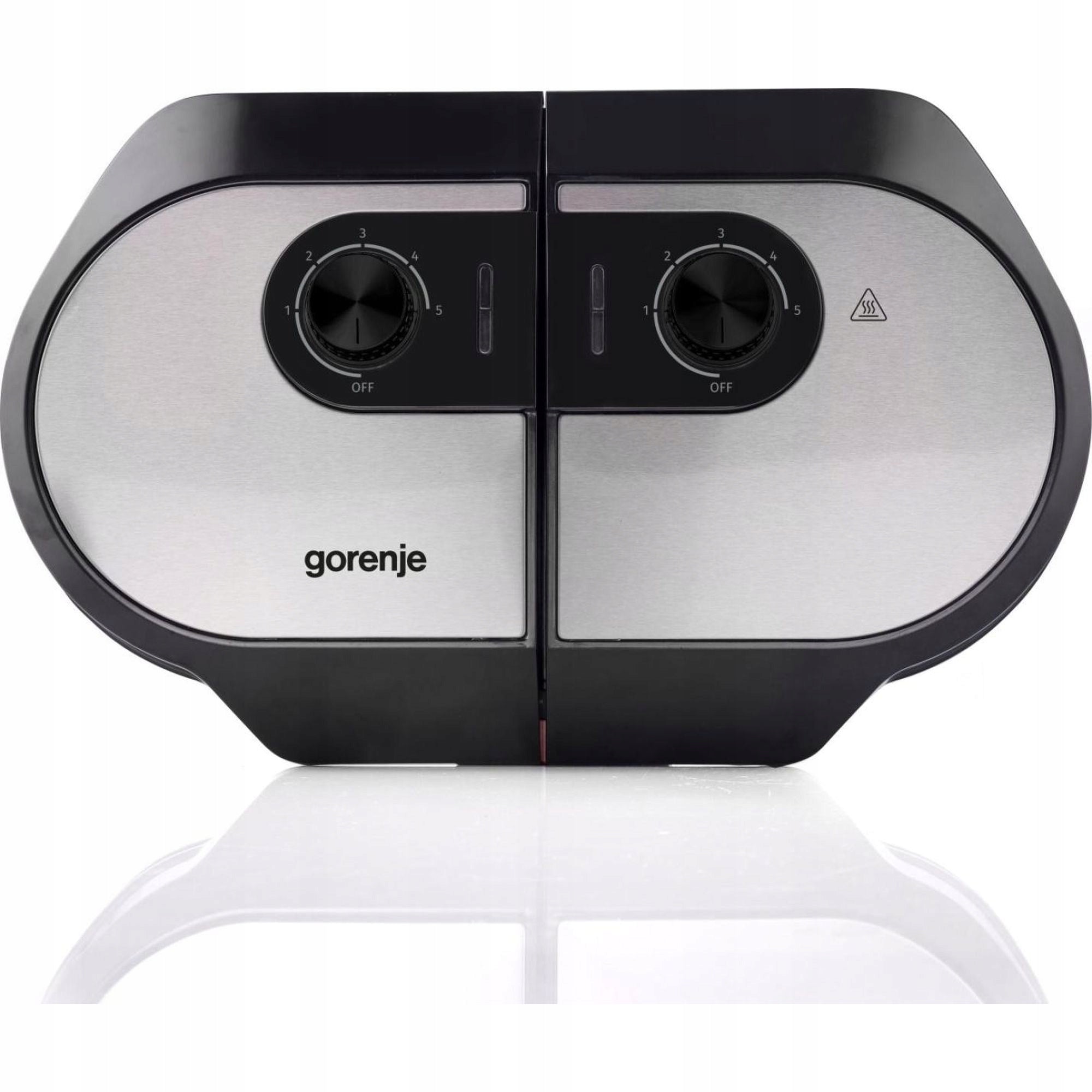 Waffle Iron Gorenje WM1400SB 1400W Thermostat Non-stick coating EAN (GTIN) 3838782824852