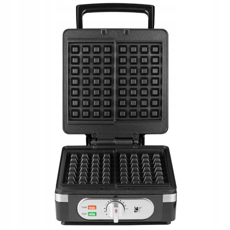 Waffle Iron Lafe WAFFLES NONSTICK ADJUSTMENT STRONG1400 W black Brand Lafe