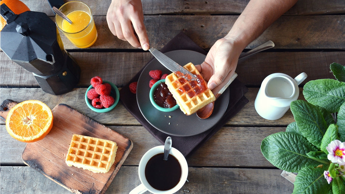 Waffle Iron MPM MGO-20M Black and Silver Brand MPM