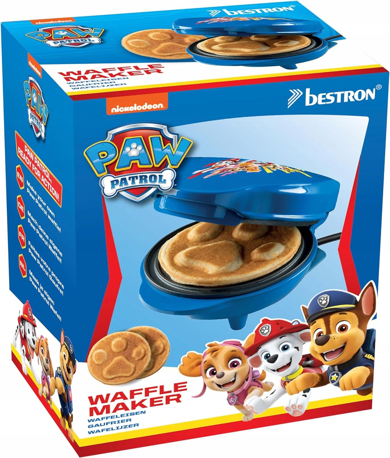 Waffle Iron Paw Patrol Mini 550W Non-stick Bestron