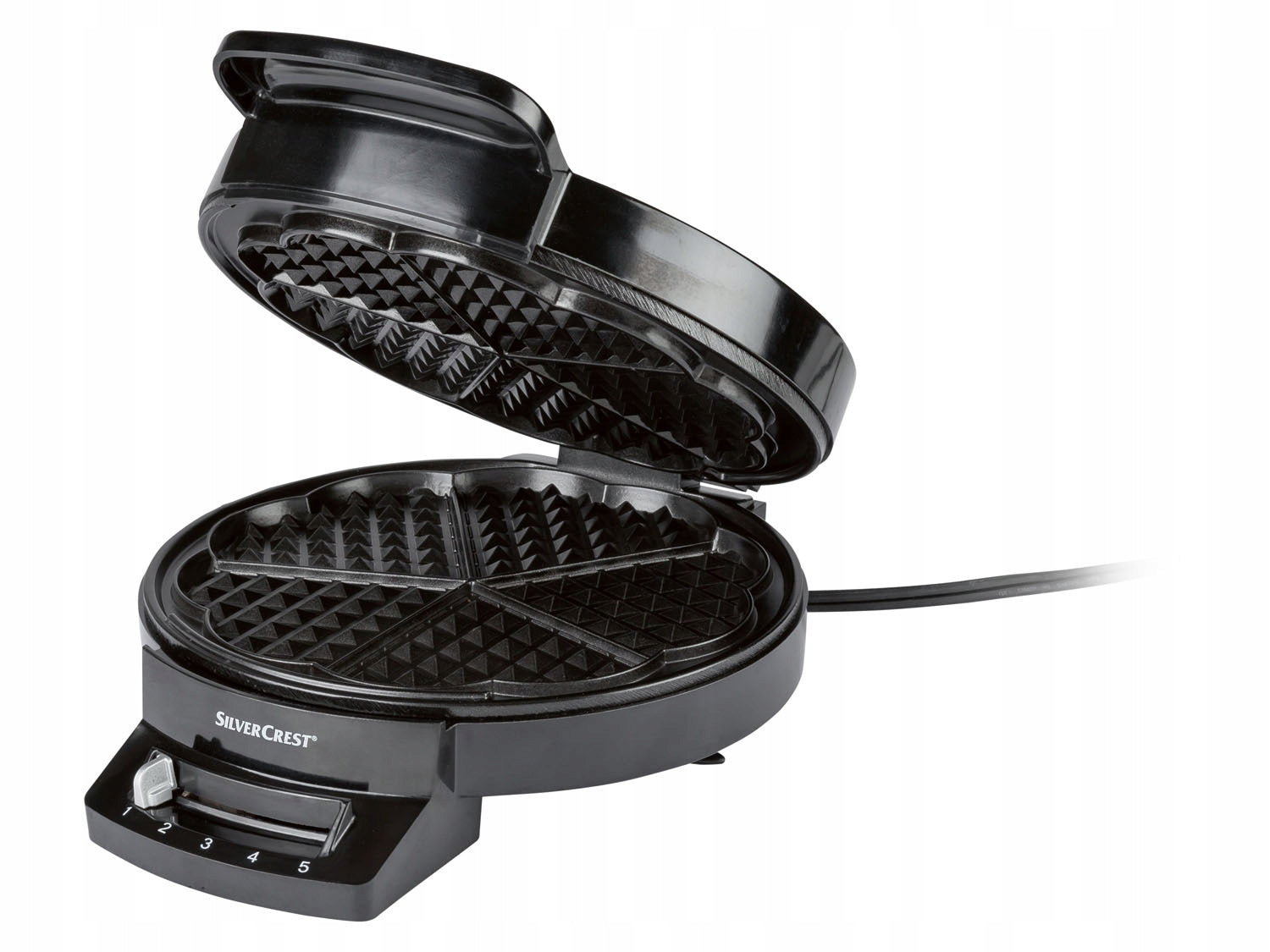 Waffle Iron SilverCrest 400102_2204 1200 W black Manufacturer code 400102_2204