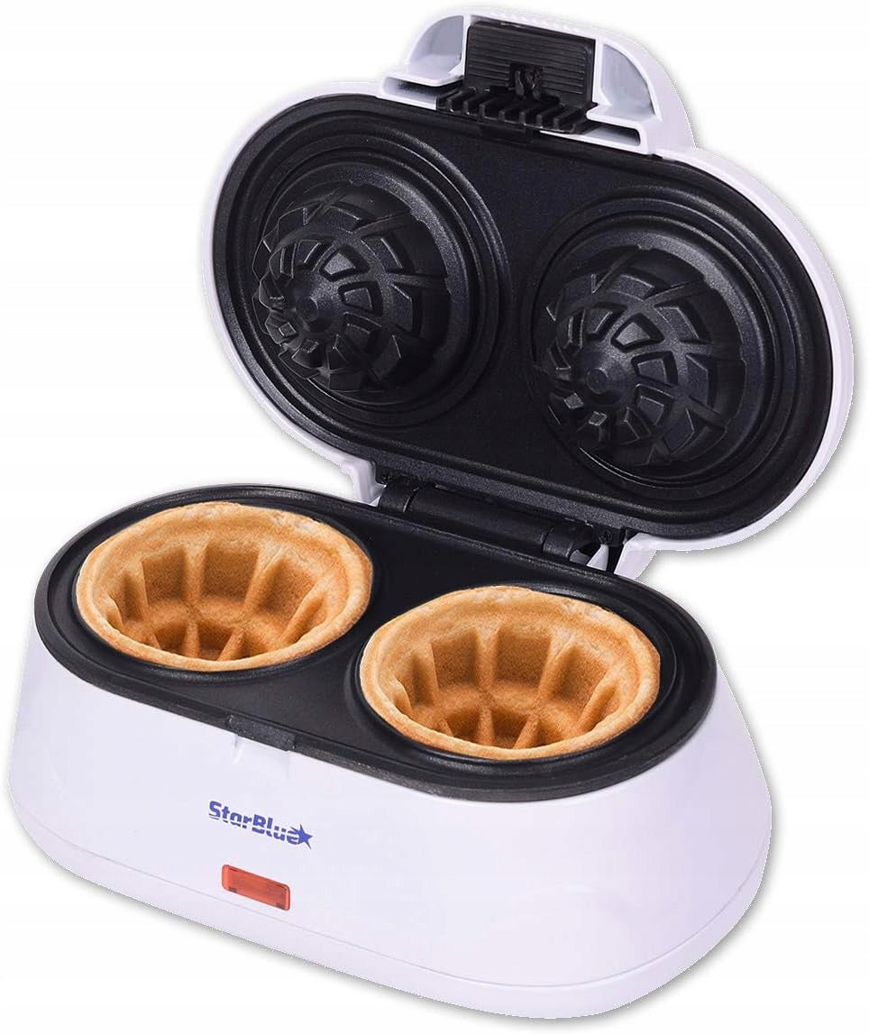 Waffle Iron StarBlue SW2238D 1200 W white Cupcakes