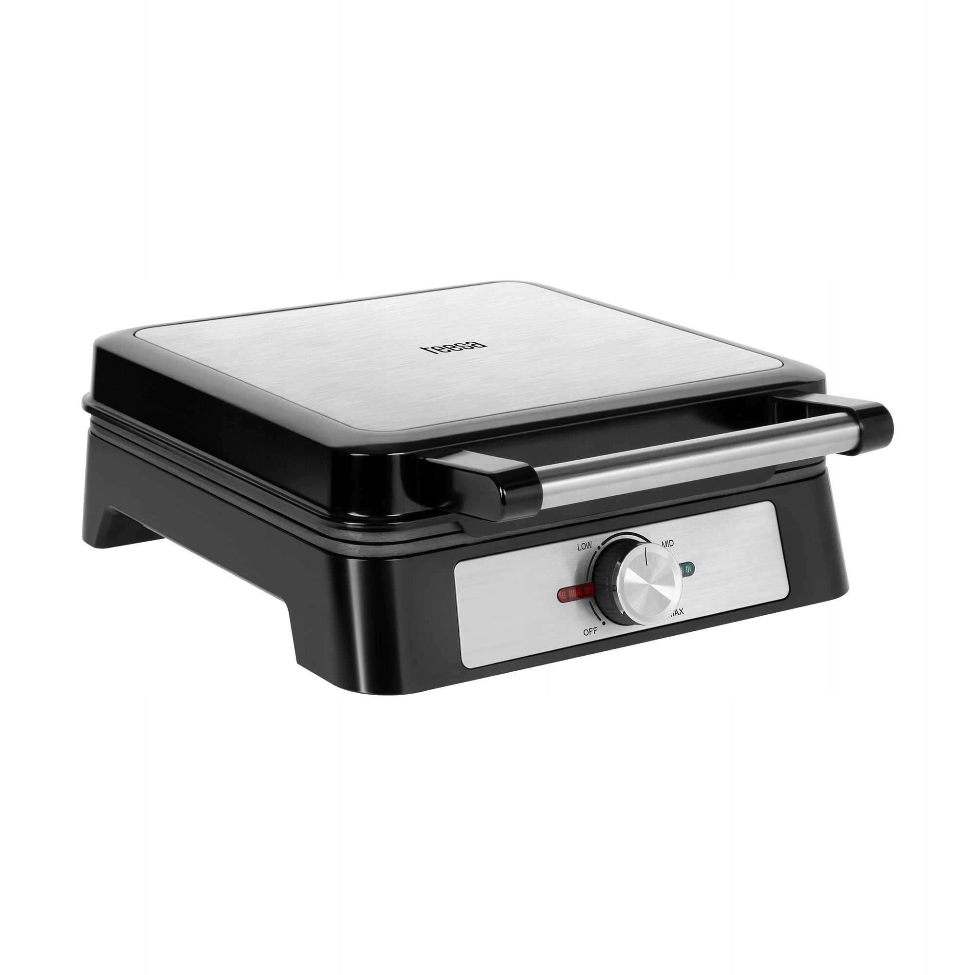 Waffle iron 4 waffles 1600W inox power regulation Teesa