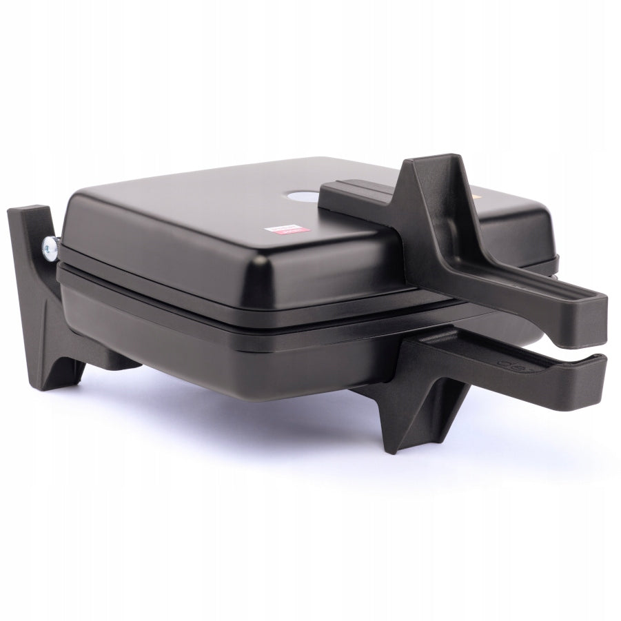 Waffle iron Dezal 301.4.1 N black 1300W Poland strong Brand Dezal