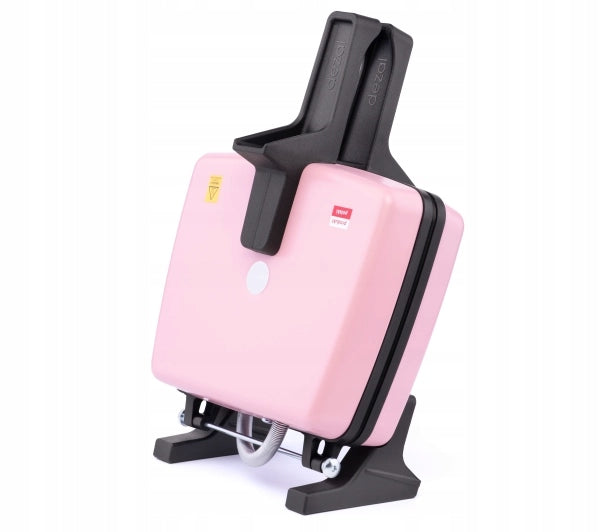 Waffle iron Dezal 301.4.1 N pink 1300W Poland strong Brand Dezal