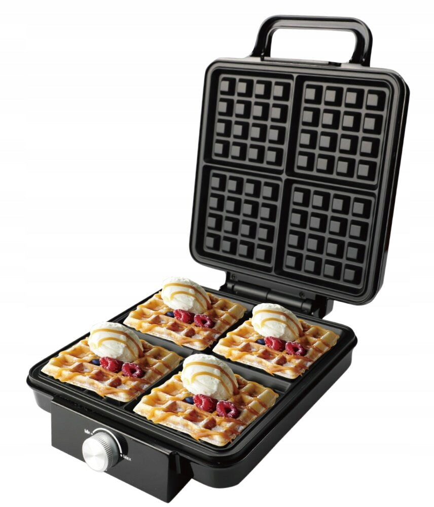 Waffle iron Extralink EX.29829 1500 W black 4 waffles XL