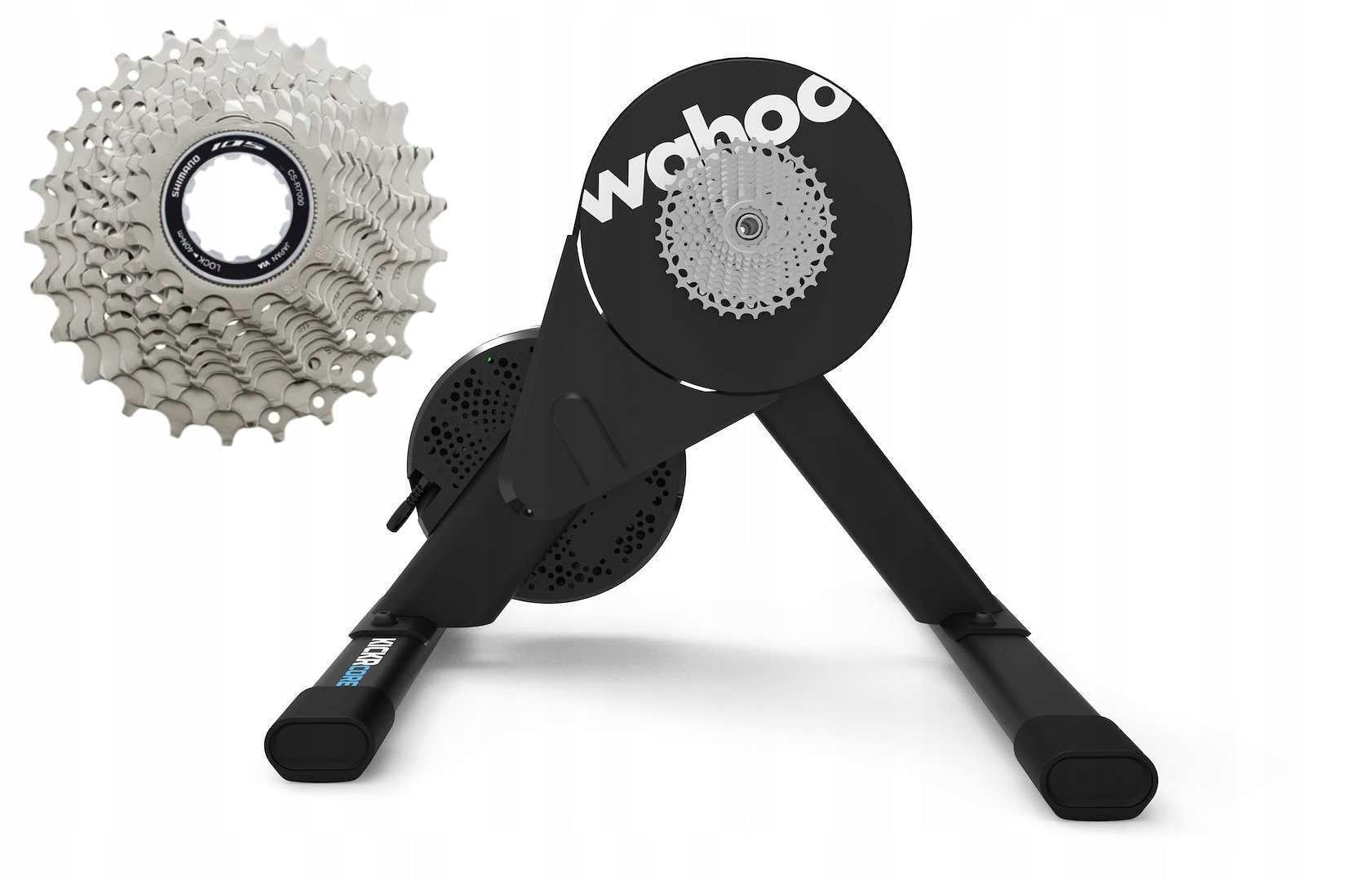 Wahoo Kickr Core 2 2026 trainer set with Shimano 105 12s 11-34T cassette