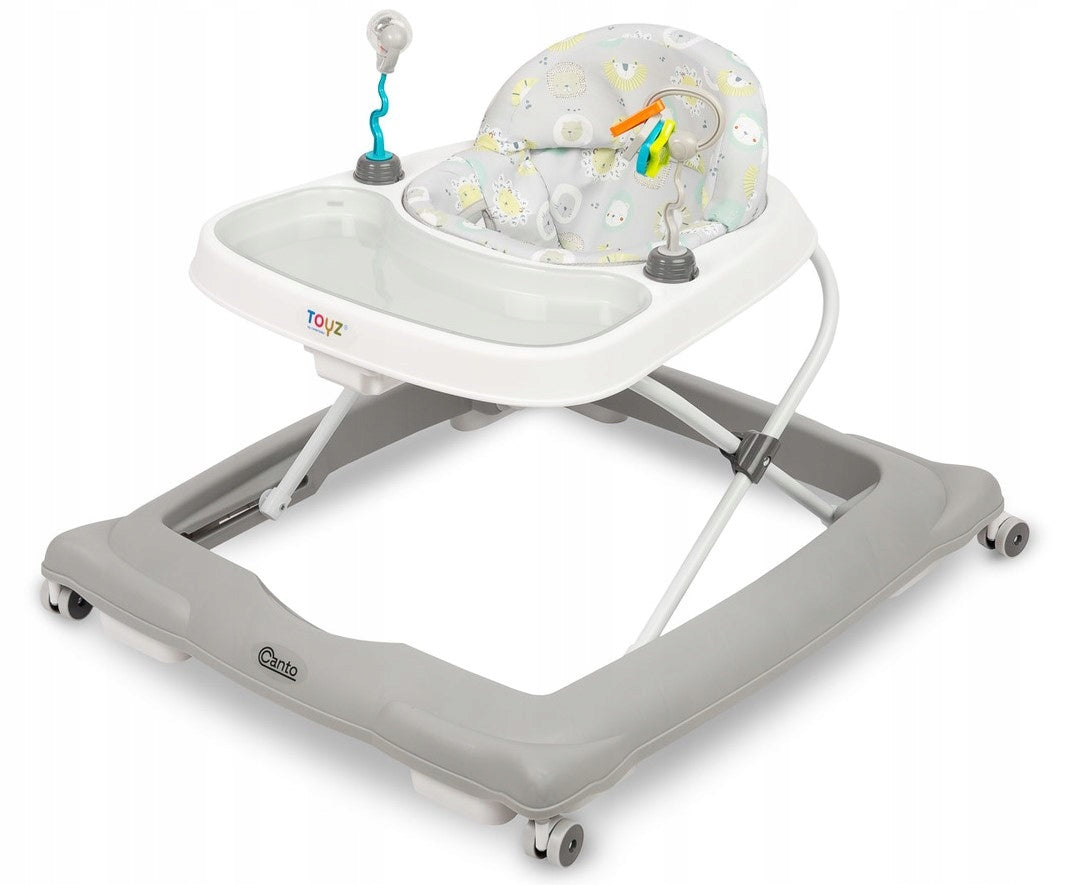 Walker CANTO grey 4 rubber wheels TOYZ CARETERO
