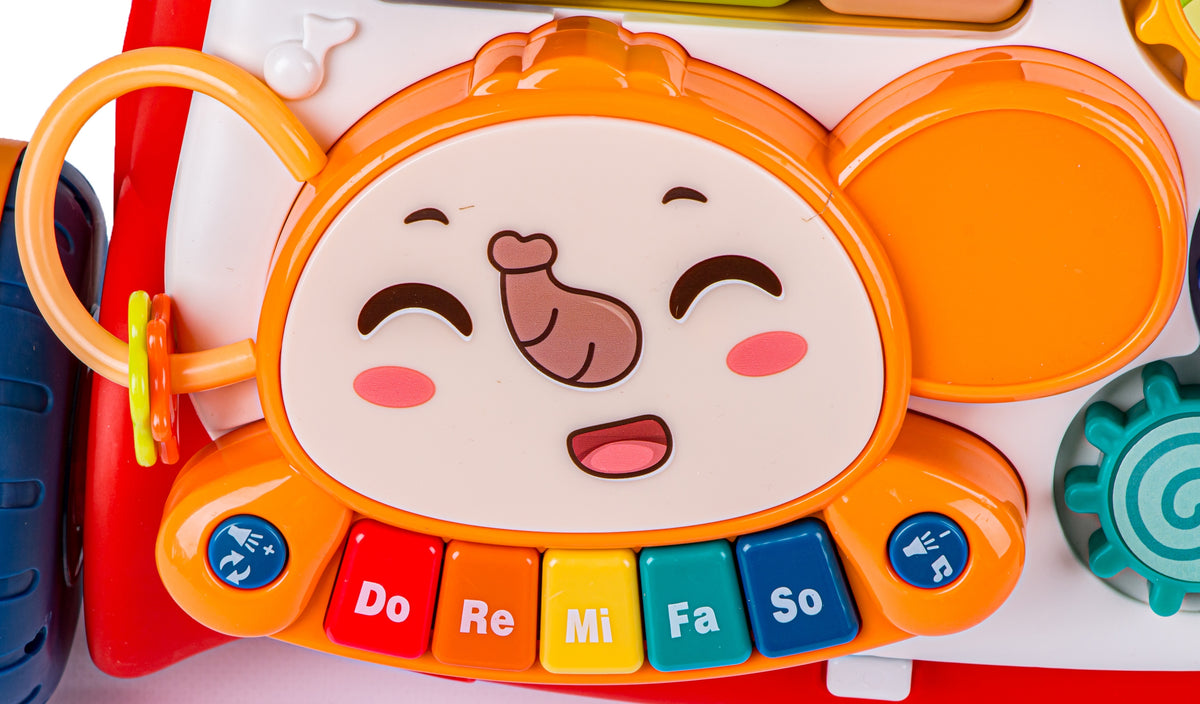 Walker Interactive Musical Educational Pusher Table Playing Ride-On 2in1 Brand DK