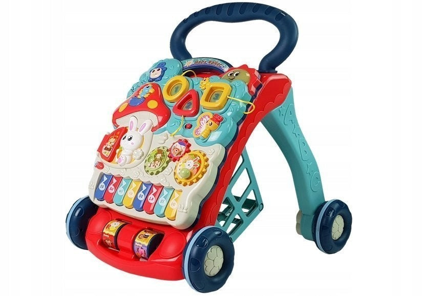 Walker Pusher Animal Numbers Figures Piano Brand LEAN Toys