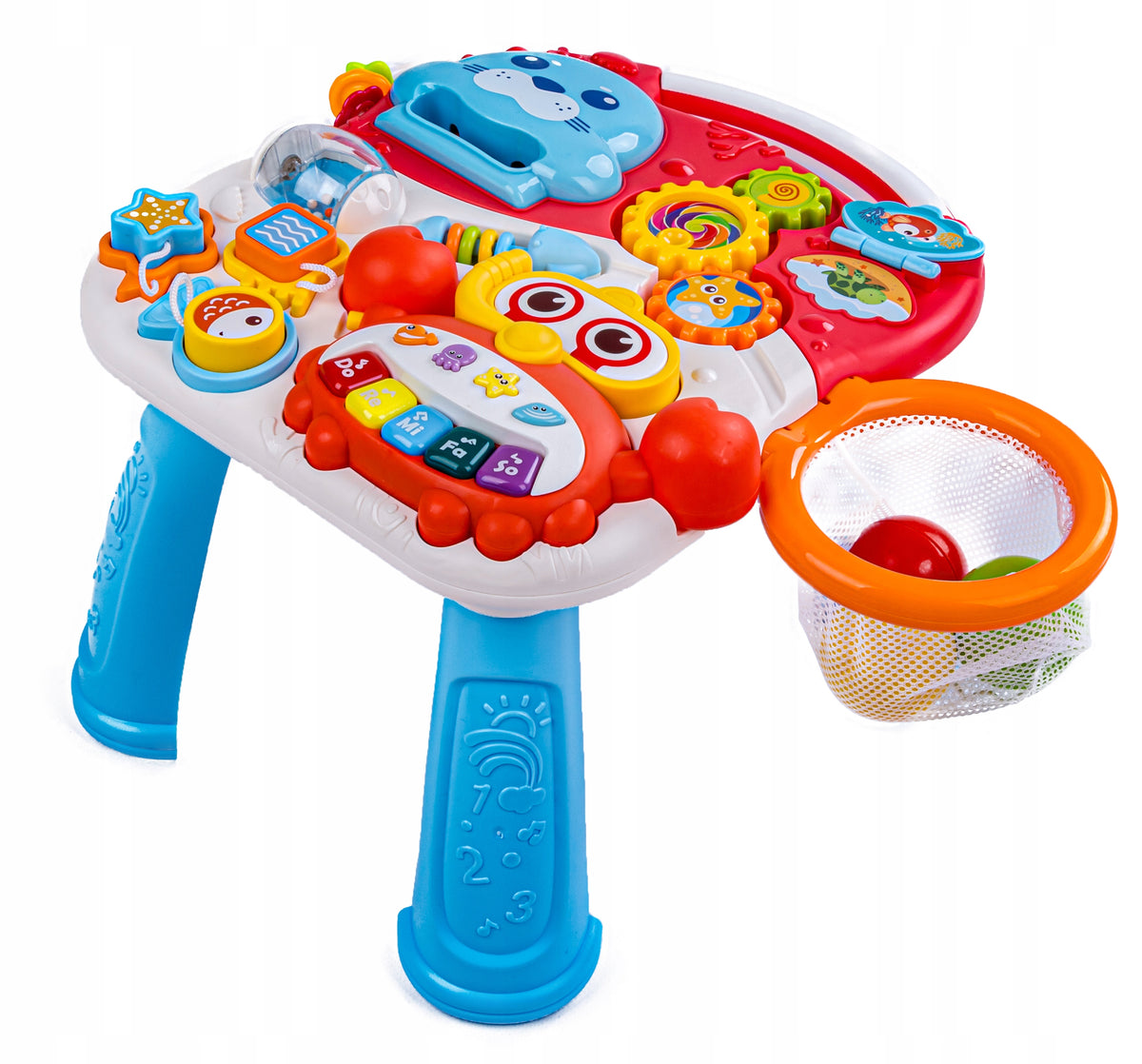 Walker SCOOTER Educational Multifunctional Playing Pusher Organ Table Brand DK