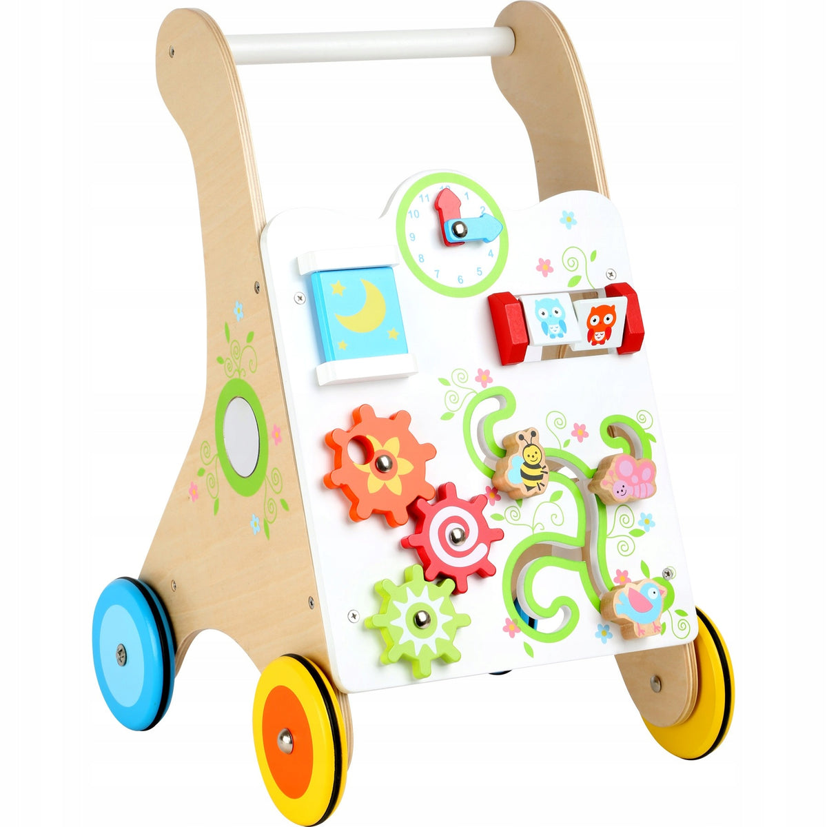 Walker pusher for learning to walk wooden toy Small Foot 10745 Brand Small Foot