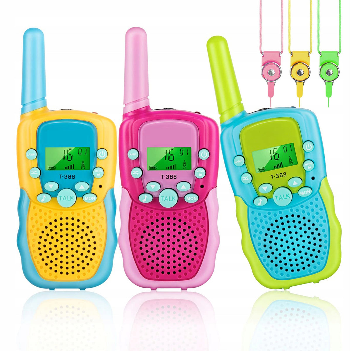 Walkie talkie walkie-talkie for kids set of 3 Kik Kid's age 3＋ years