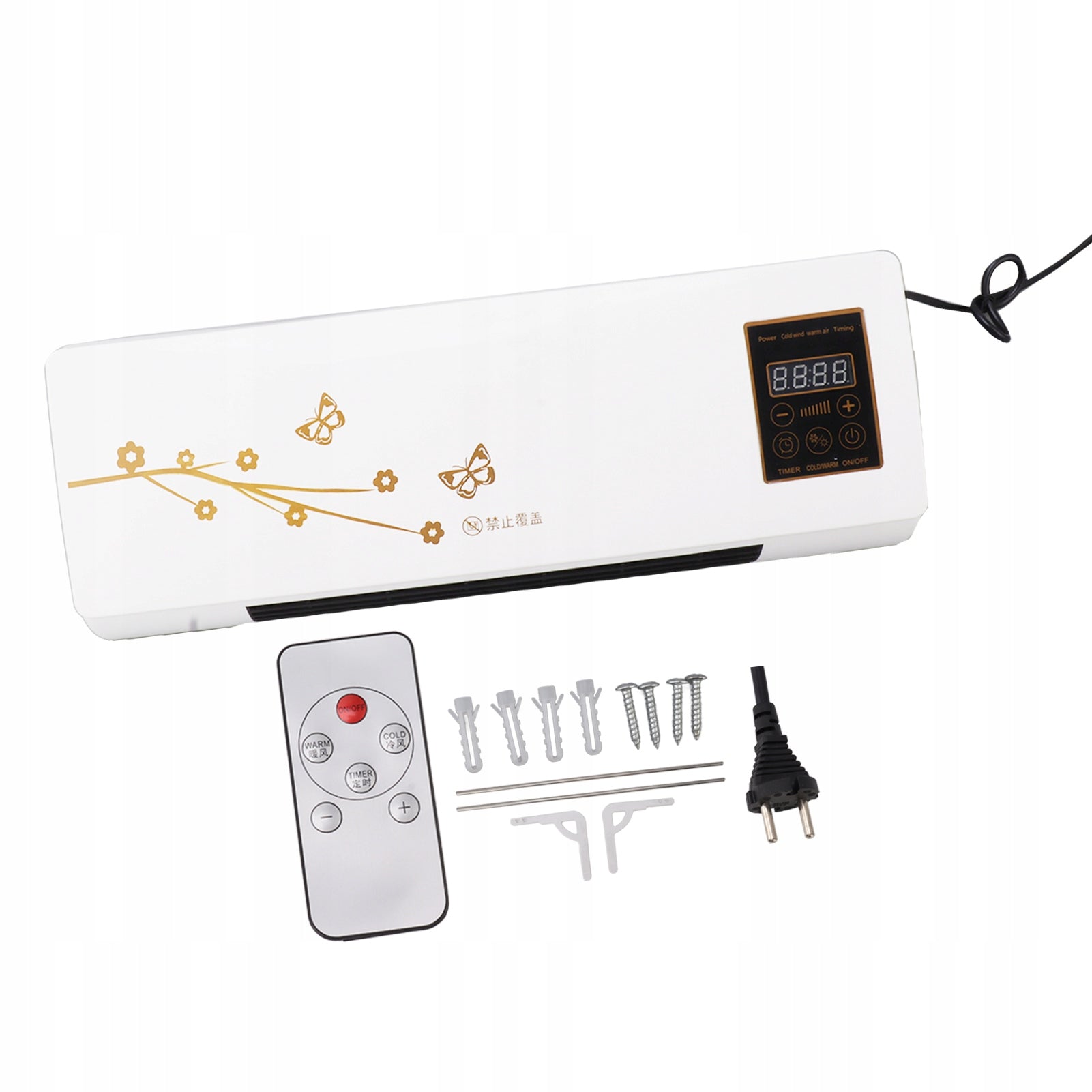 Wall Heater Heating PTC Nature Wind Hot Wind Remote 0I