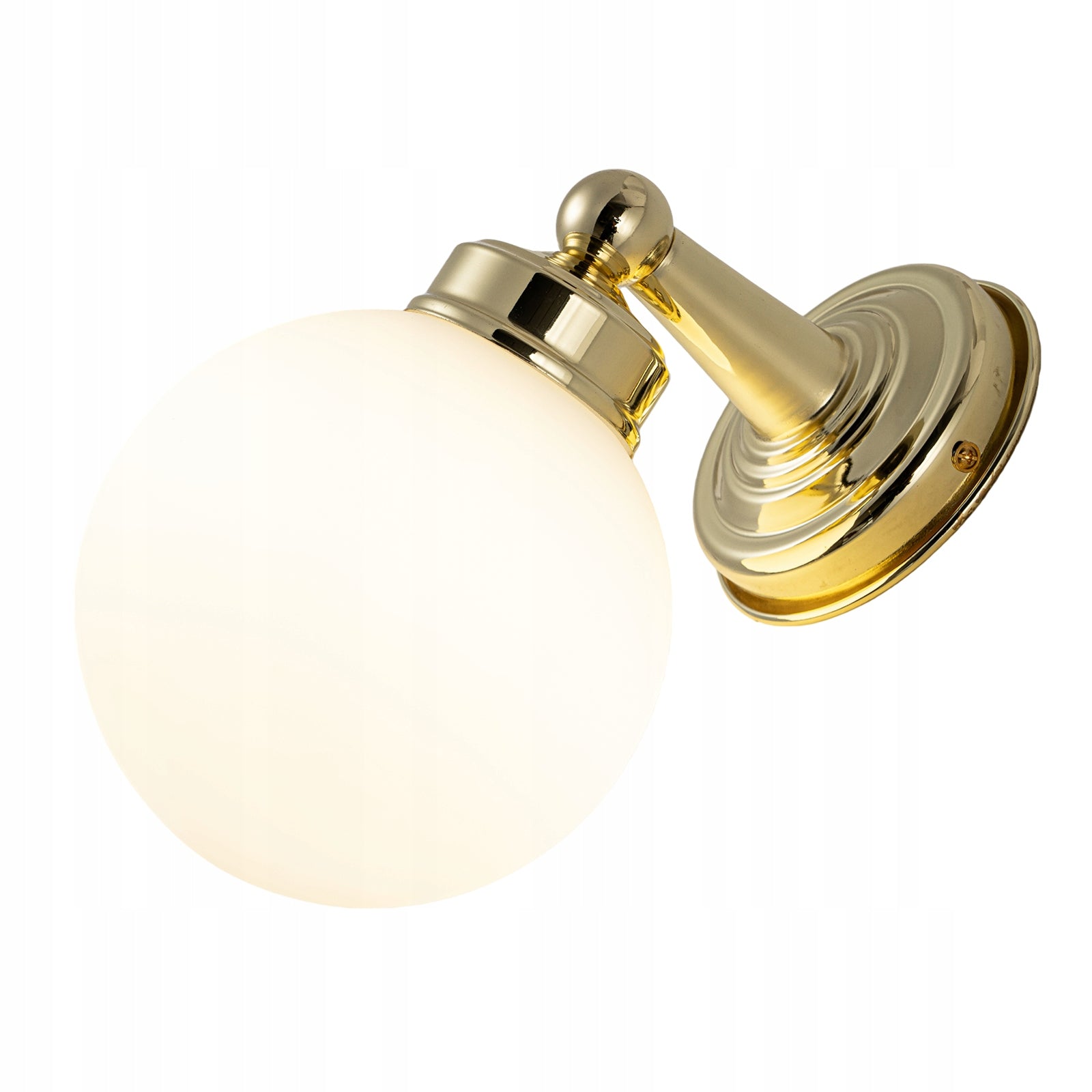 Wall Lamp Bathroom Wall Lamp Gold Modern Milo Glass IP44 E27 Manufacturer code EO-WL1223