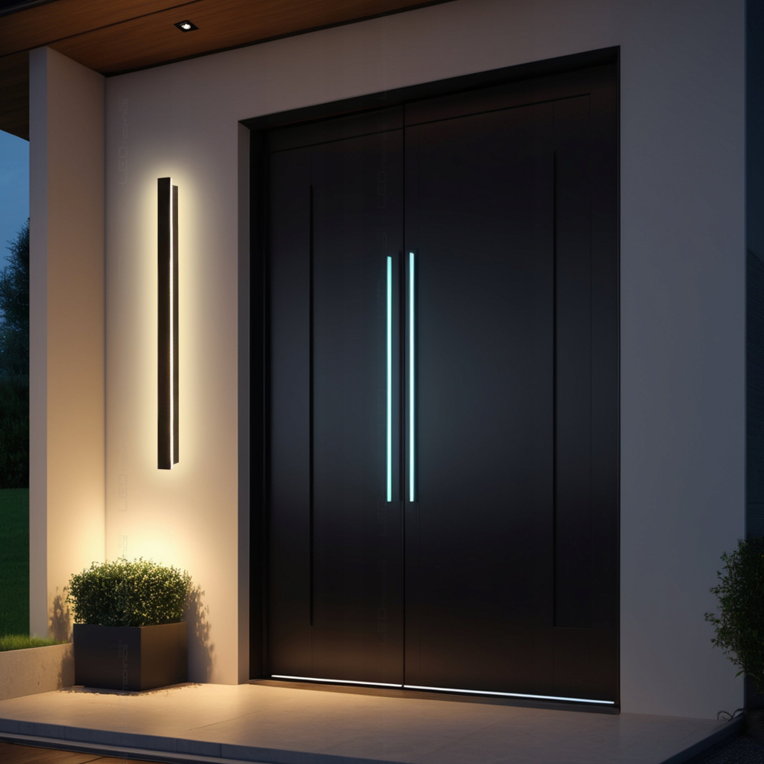 Wall Lamp Facade Garden Wall Lamp Outdoor IP65 36W LED CCD 120cm Packaging status original