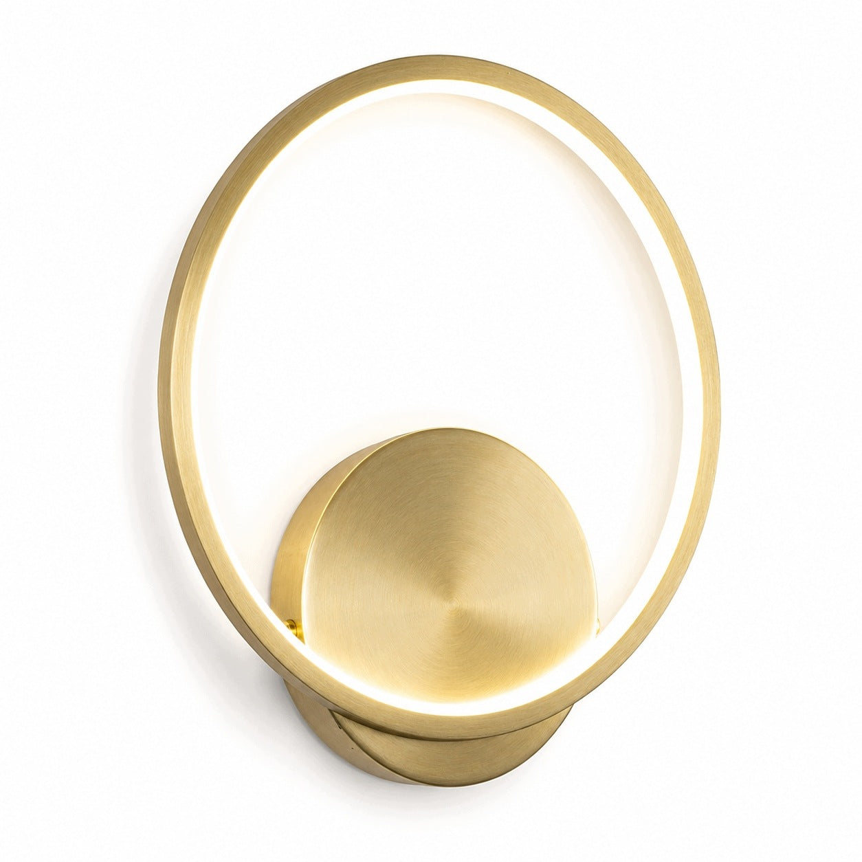 Wall Lamp Gold Modern RING For Bedroom LED 3000-6000K 12W