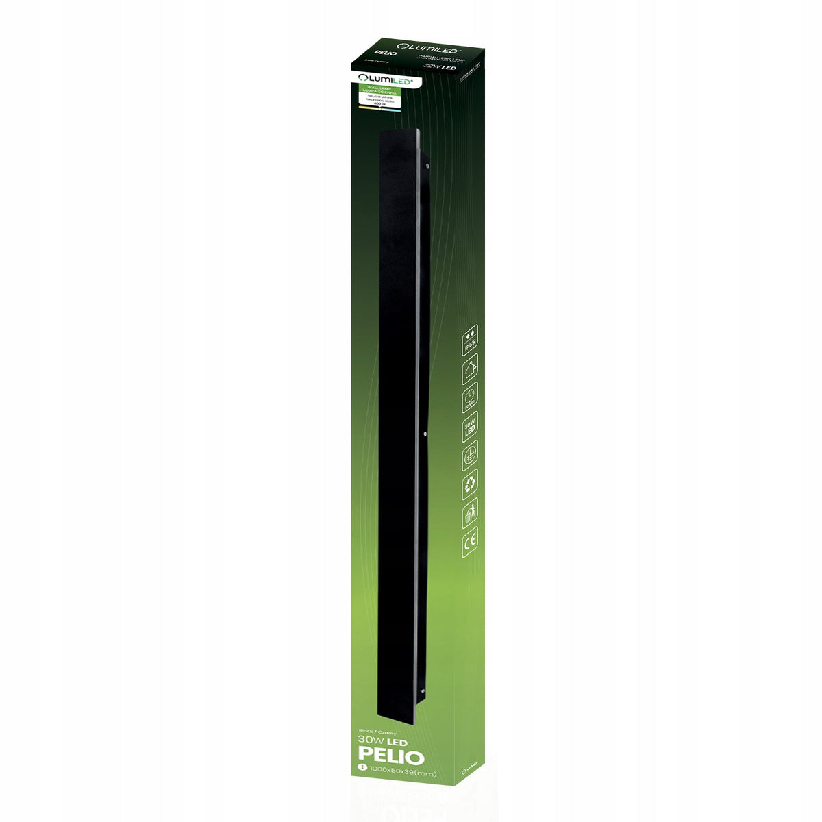 Wall Lamp LED Wall Mounted Facade Garden Lamp 30W 100cm IP65 Manufacturer code 768423 Lampka Oprawa Zewnętrzna