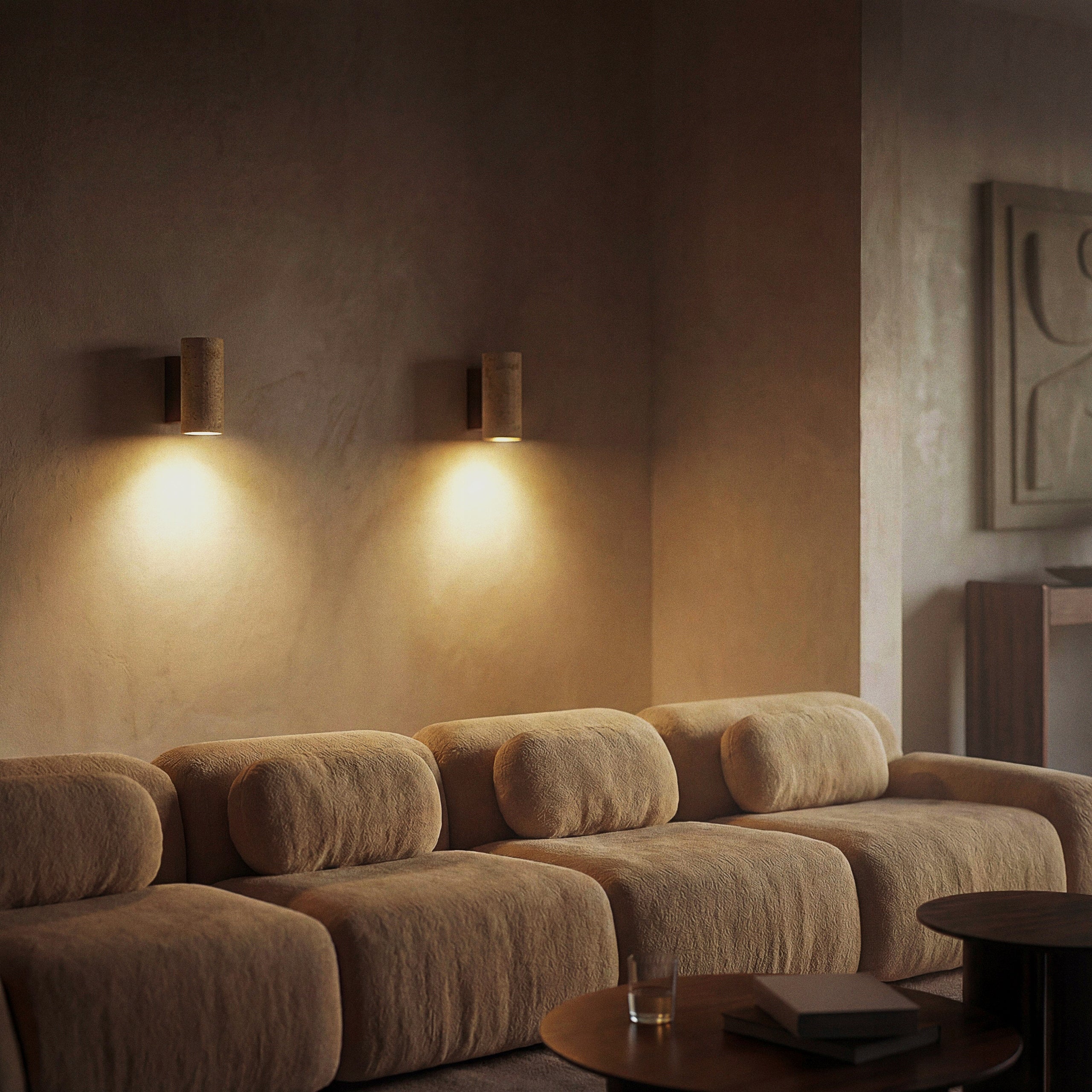 Wall Lamp Led Wall Lamp Natural Stone Beige Manufacturer code Kinkiet Led Lampa Ścienna