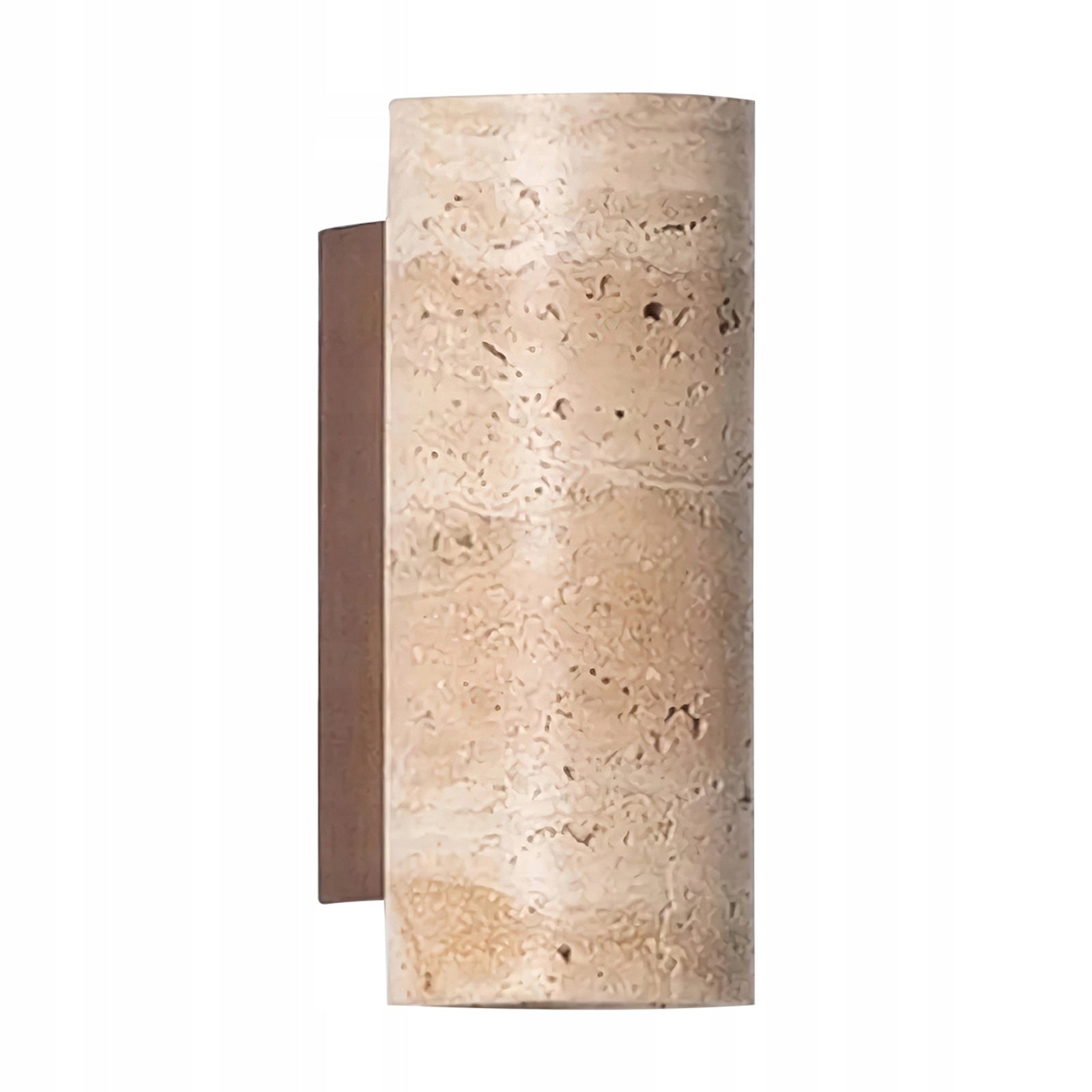 Wall Lamp Natural Yellow Travertine TUBE Modern GU10
