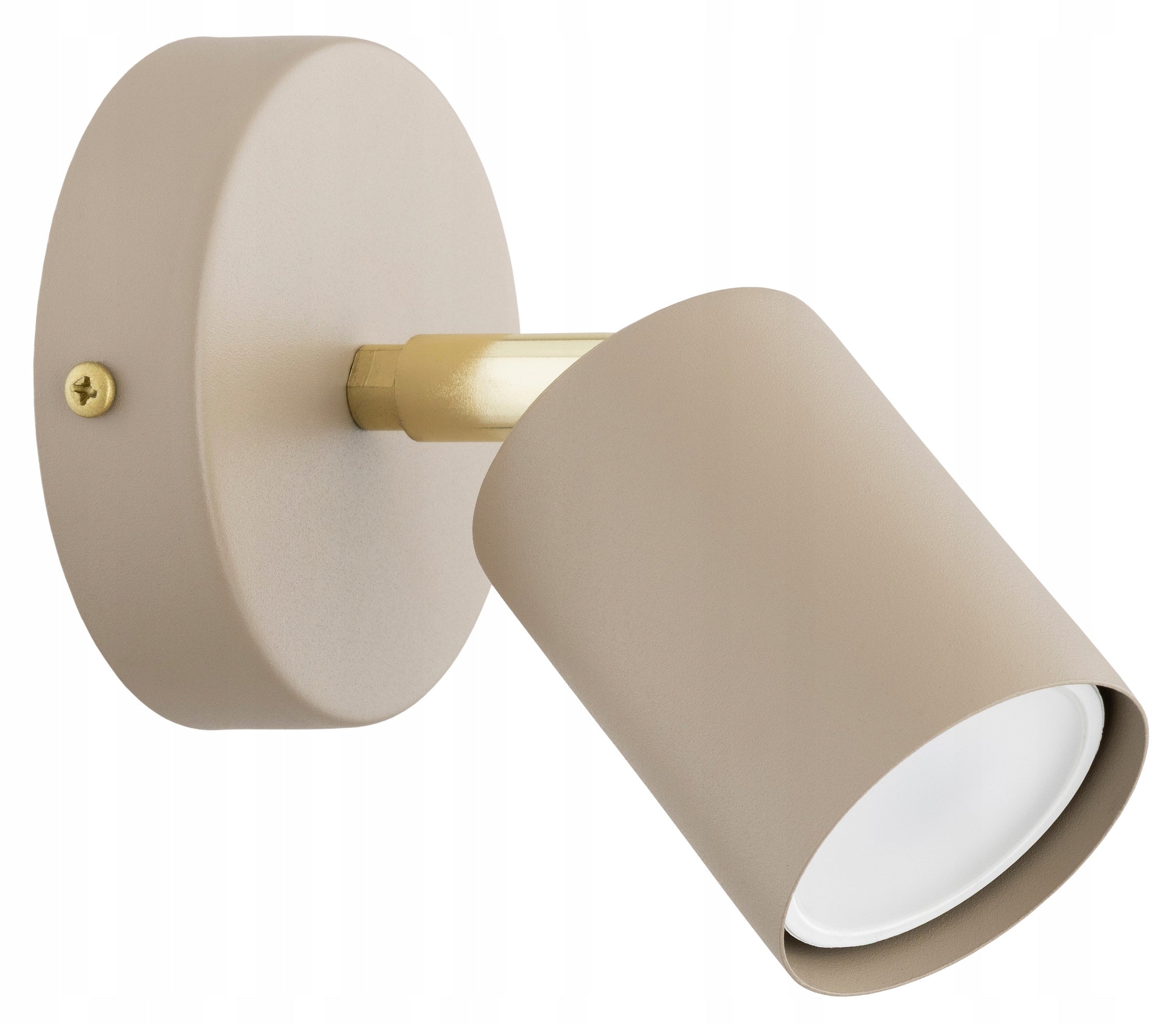 Wall Lamp Spot Movable Halogen Ecru Beige Gu10