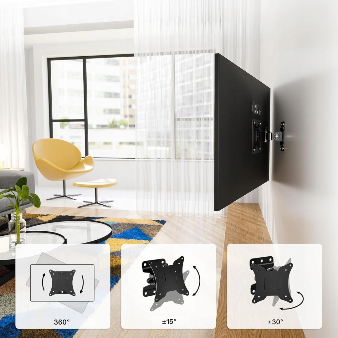 Wall Mount for TV 13-30" Rotary Adjustable up to 25kg BONTEC QwV Model 236