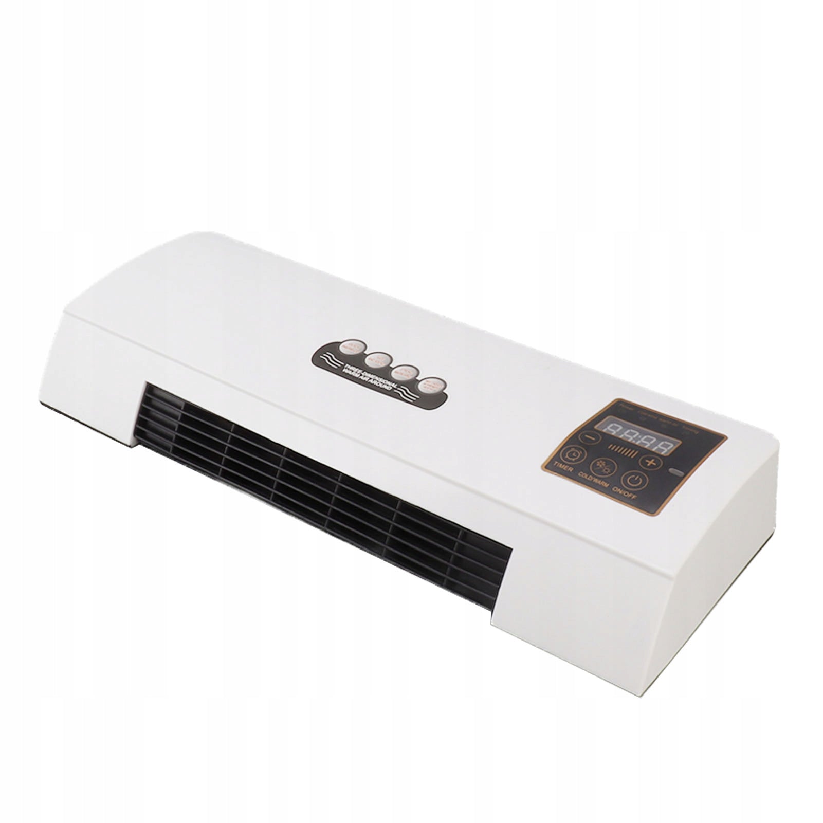 Wall Mounted Air Conditioning Hot Fan 10m Remote Controller 1800W XX Brand no brand