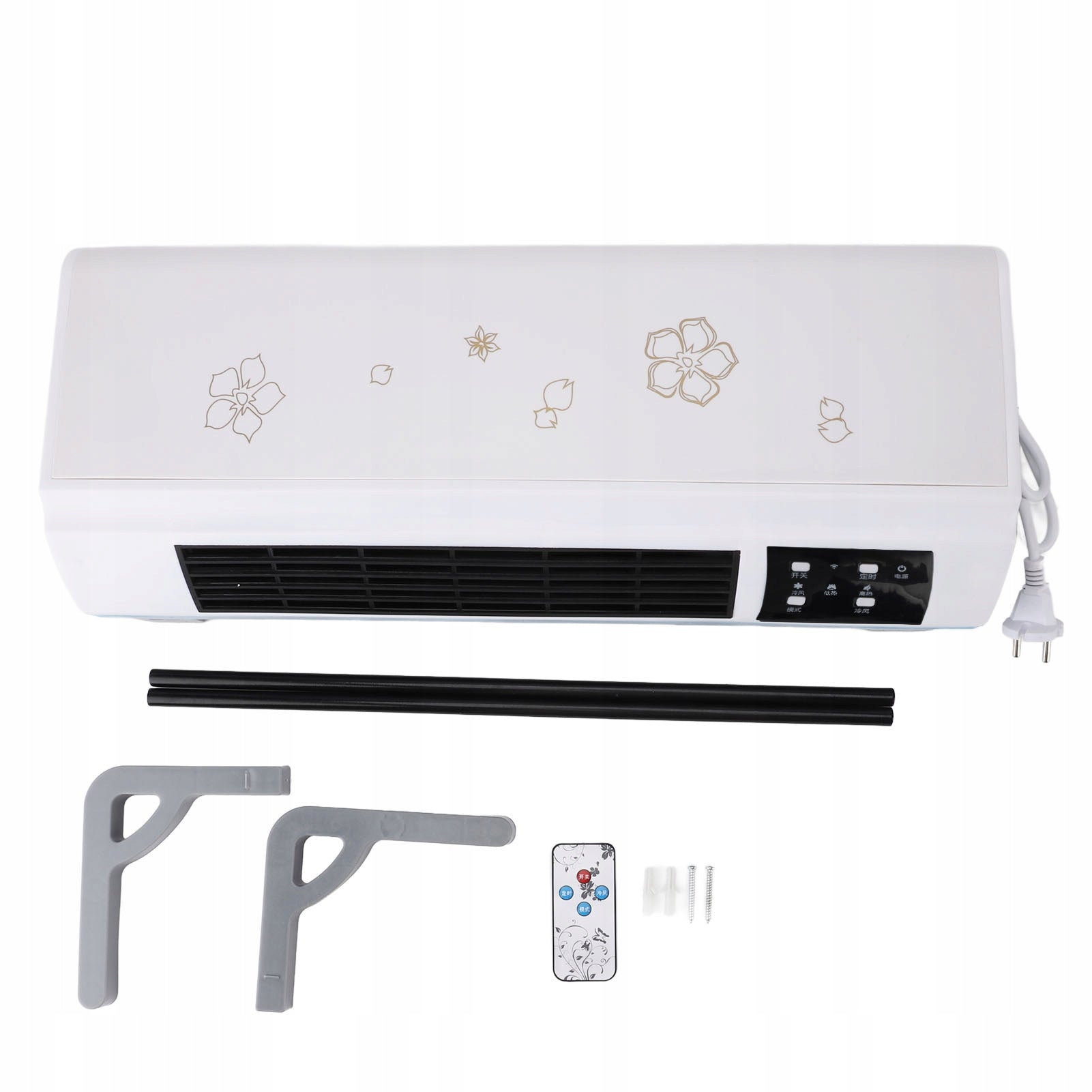 Wall Mounted Electric Air Heater, Safe Wall Heater Window