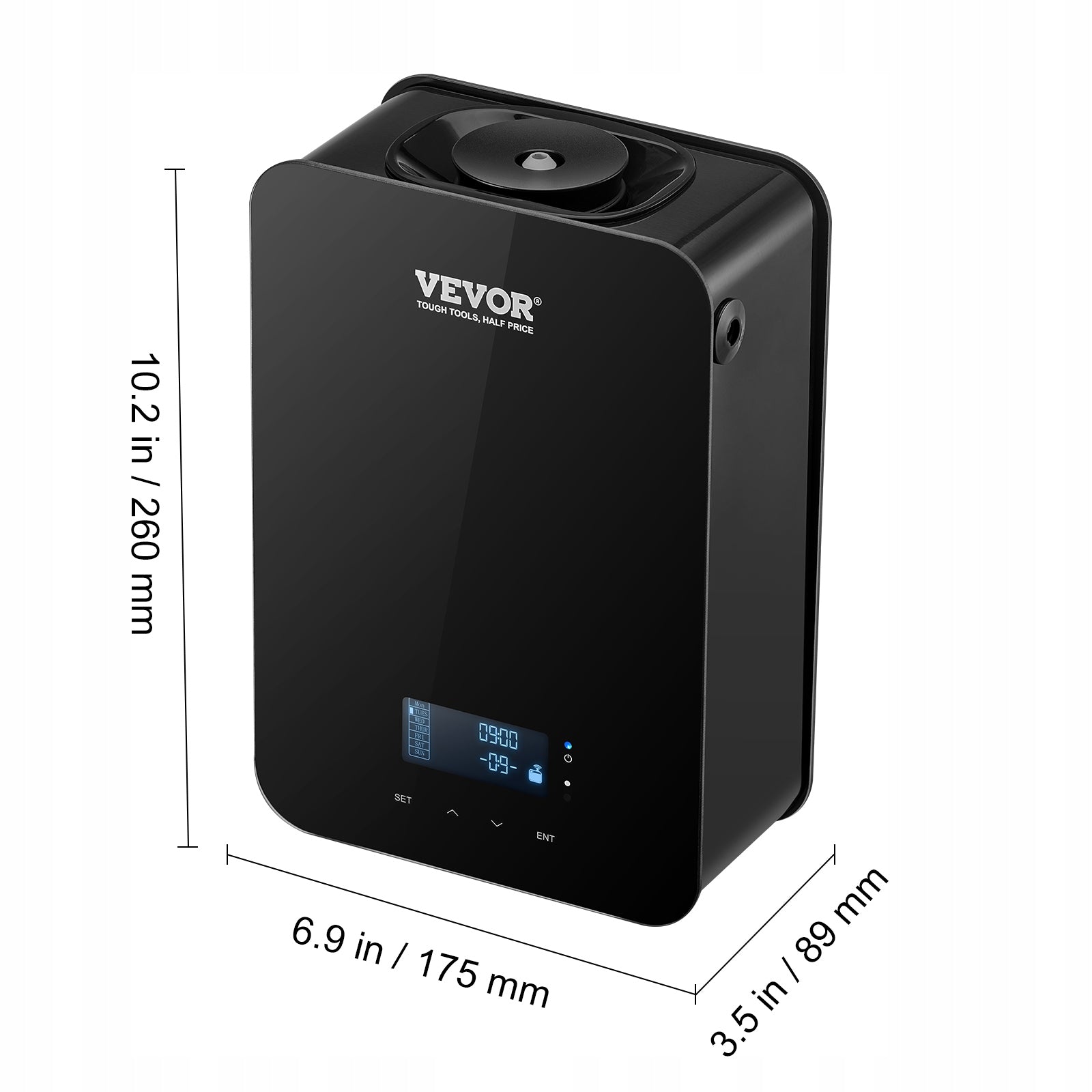Wall Mounted HVAC Scent Diffuser 180ML 5W Bluetooth Control Manufacturer code CSP0A
