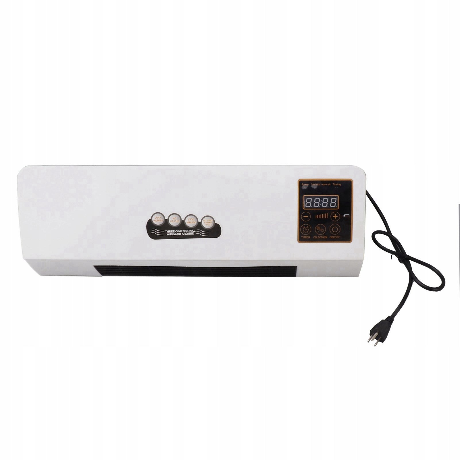 Wall Mounted Heating Machine, Portable, Efficient, Small Double Air Conditioner Dominant color multicolor