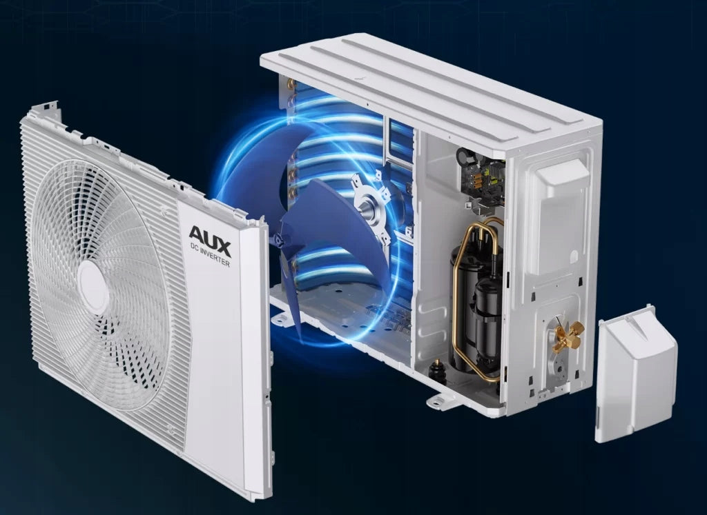 Wall air conditioner AUX C-SMART Premium CRYSTAL 3,5kW Without Wind A+++ Manufacturer code AUX-12CCW