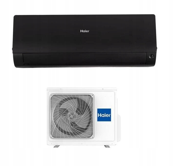 Wall air conditioner Haier FLEXIS Plus Black Mat 2,5 kW set
