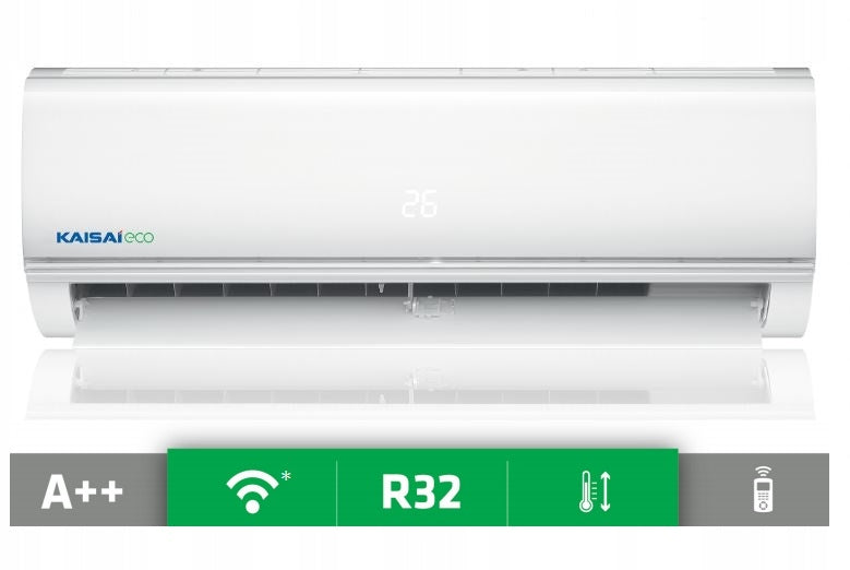 Wall air conditioner KAISAI ECO KEX 2,6kW with wi fi Manufacturer code KAISAI ECO KEX 2,6 kW