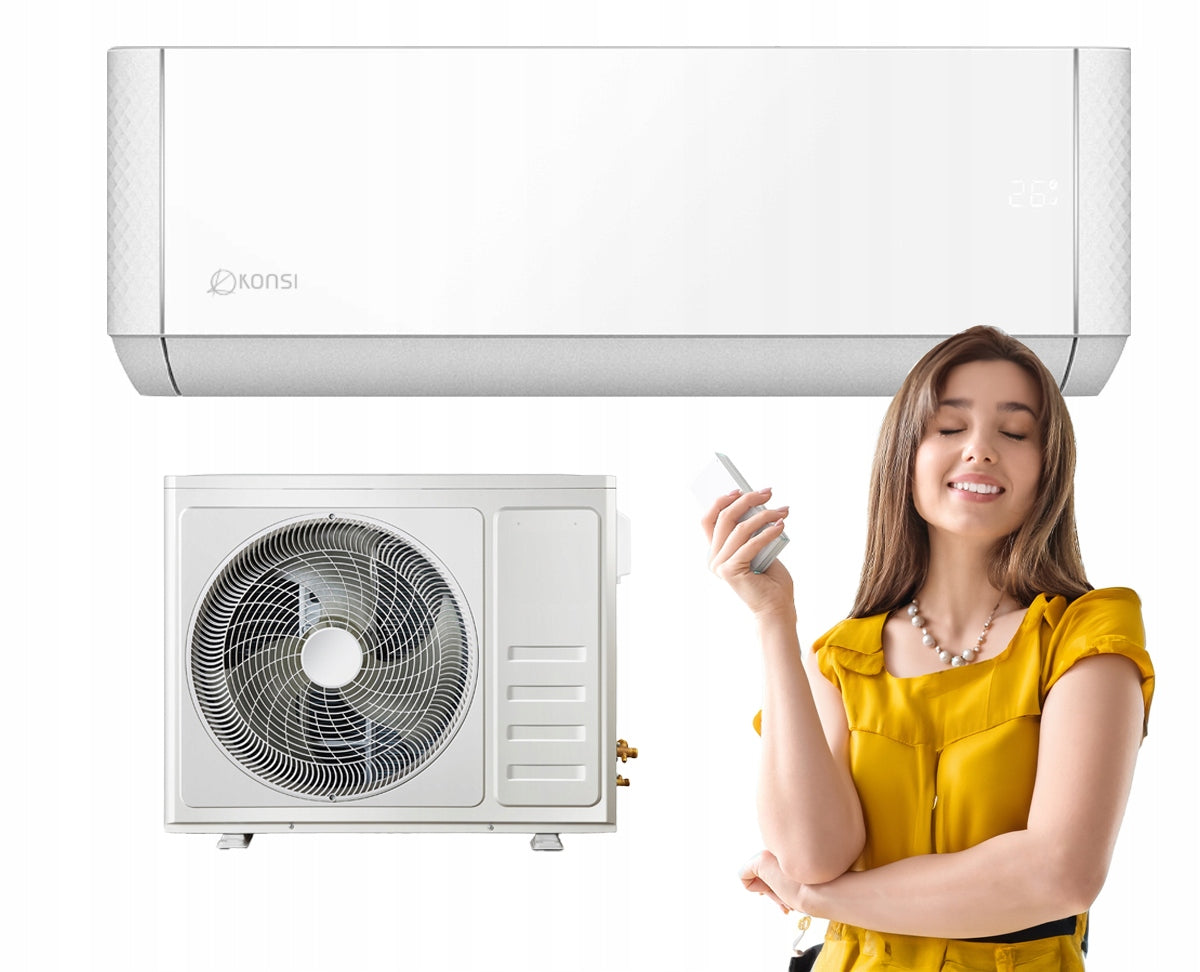 Wall air conditioner Konsi Risou 3,5kW WiFi A+++ standalone Air conditioning
