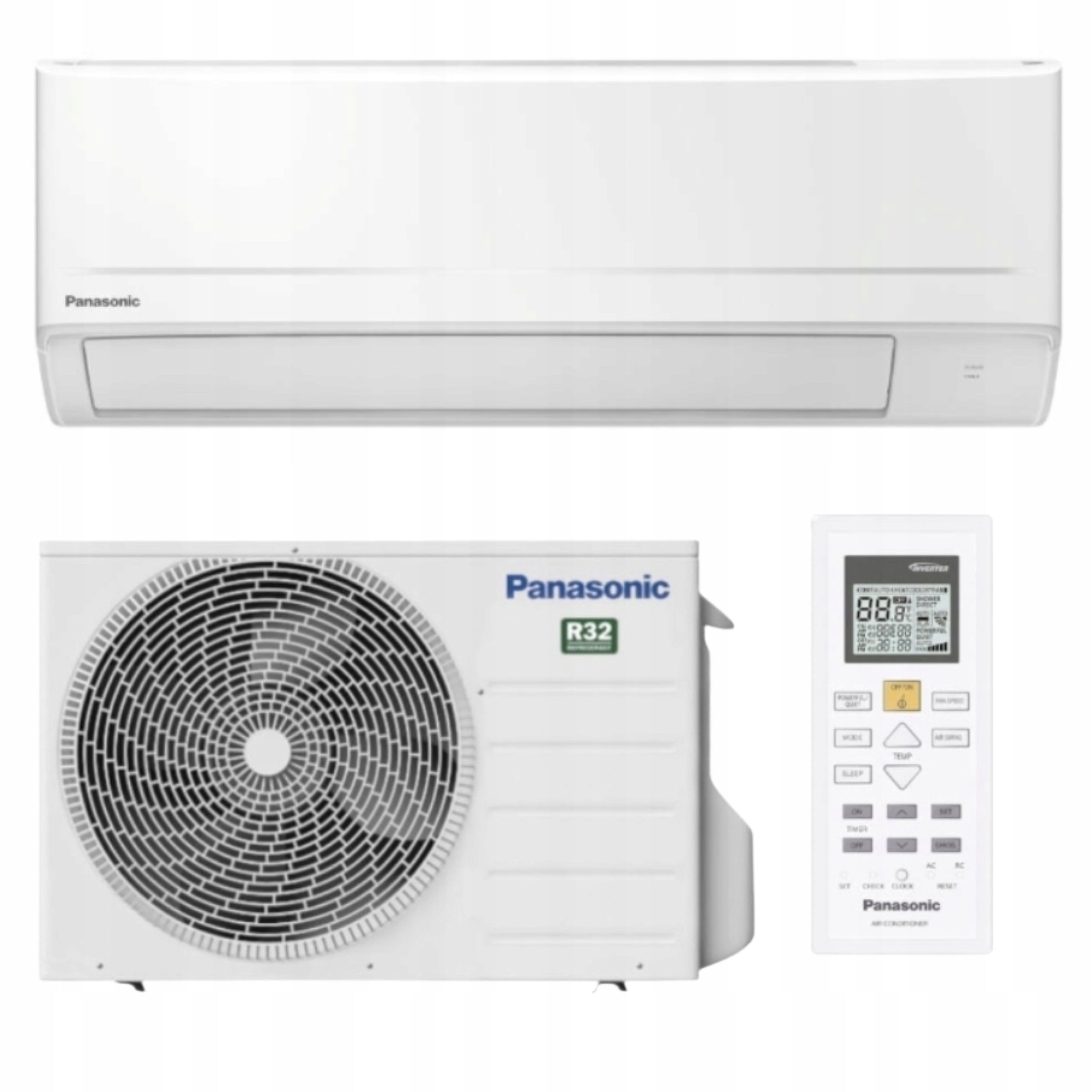 Wall air conditioner Panasonic KIT-UZ35-ZKE 3,3kW 40m2 HOUSEHOLD EFFICIENT
