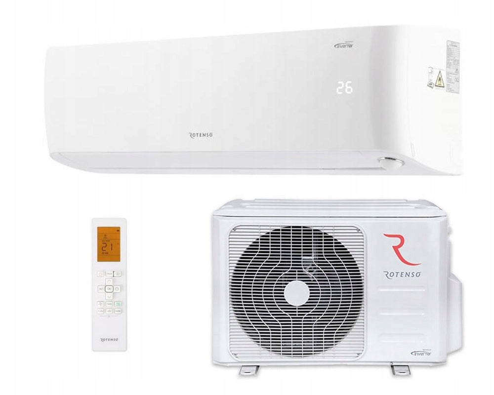 Wall air conditioner Rotenso Mirai 3,5kW 40m2 WIFI Air conditioning Smart Brand Rotenso