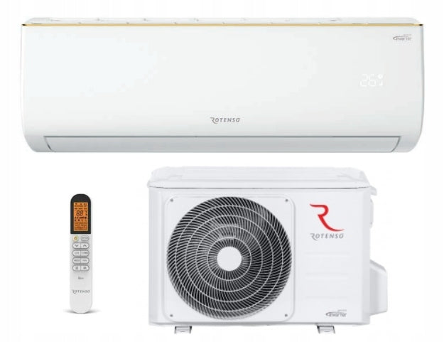 Wall air conditioner Rotenso Roni 2,6 kW white - set