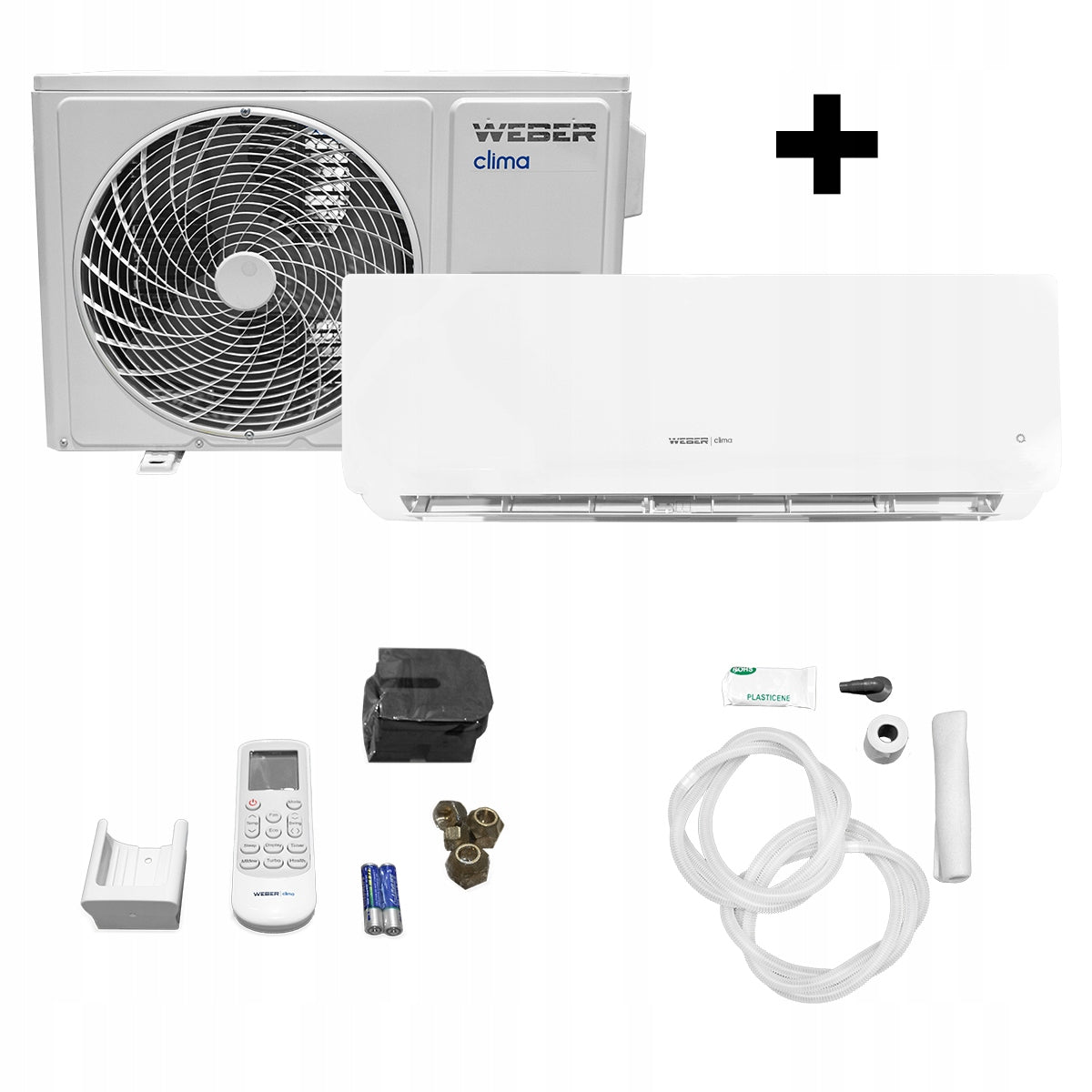 Wall air conditioner WEBER CLIMA Q 5,1 kW + 4D