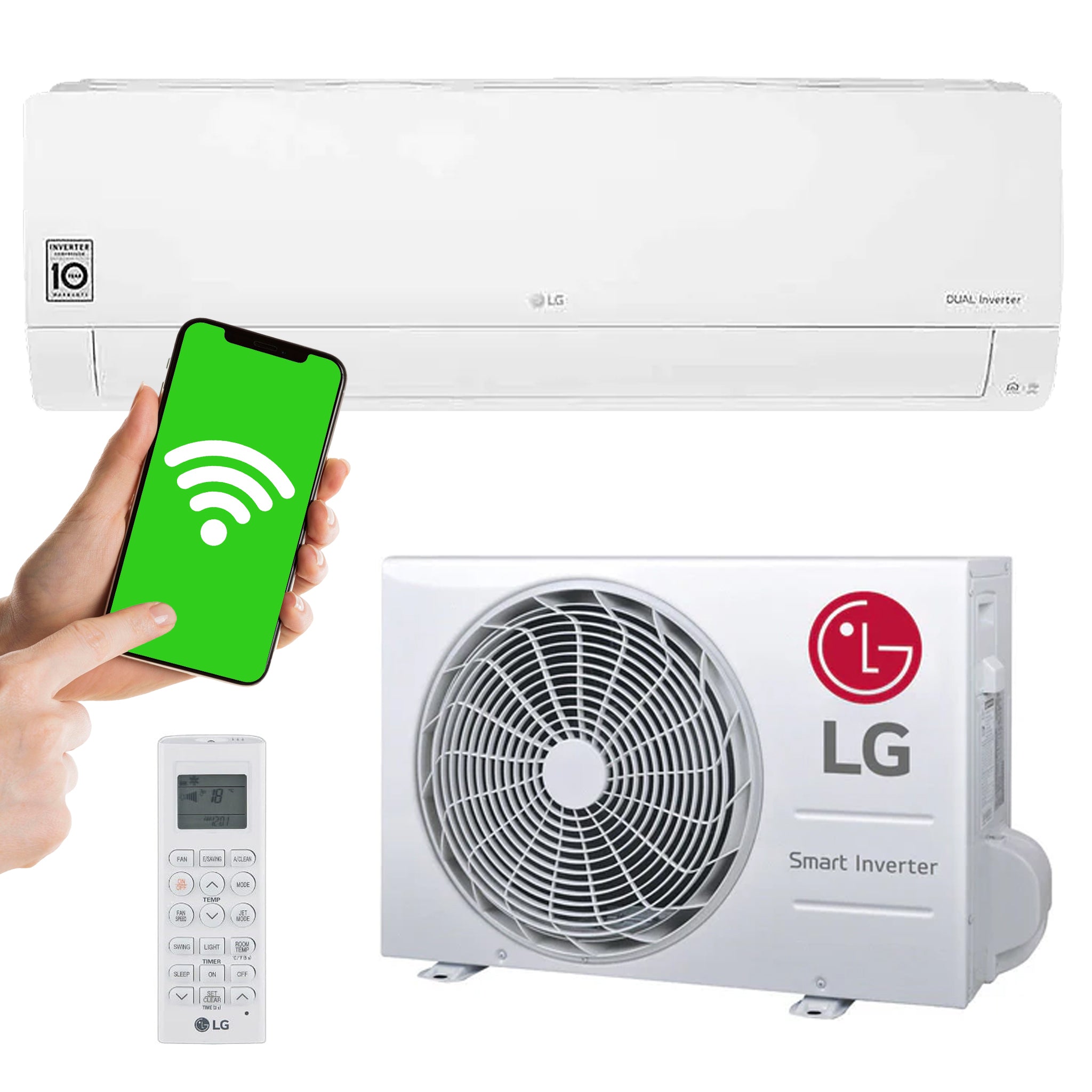 Wall air conditioner for home LG Standard 2 3,5 kW EZ12CYN DUAL COOL 2026