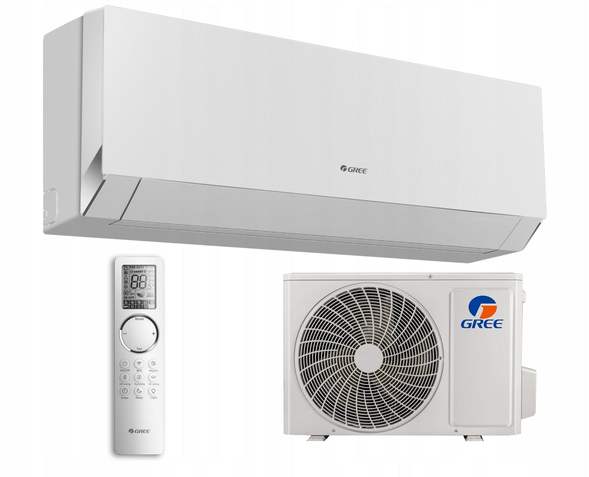 Wall air conditioning GREE Clivia 40m2 UV ionization Heating Air conditioner Kli