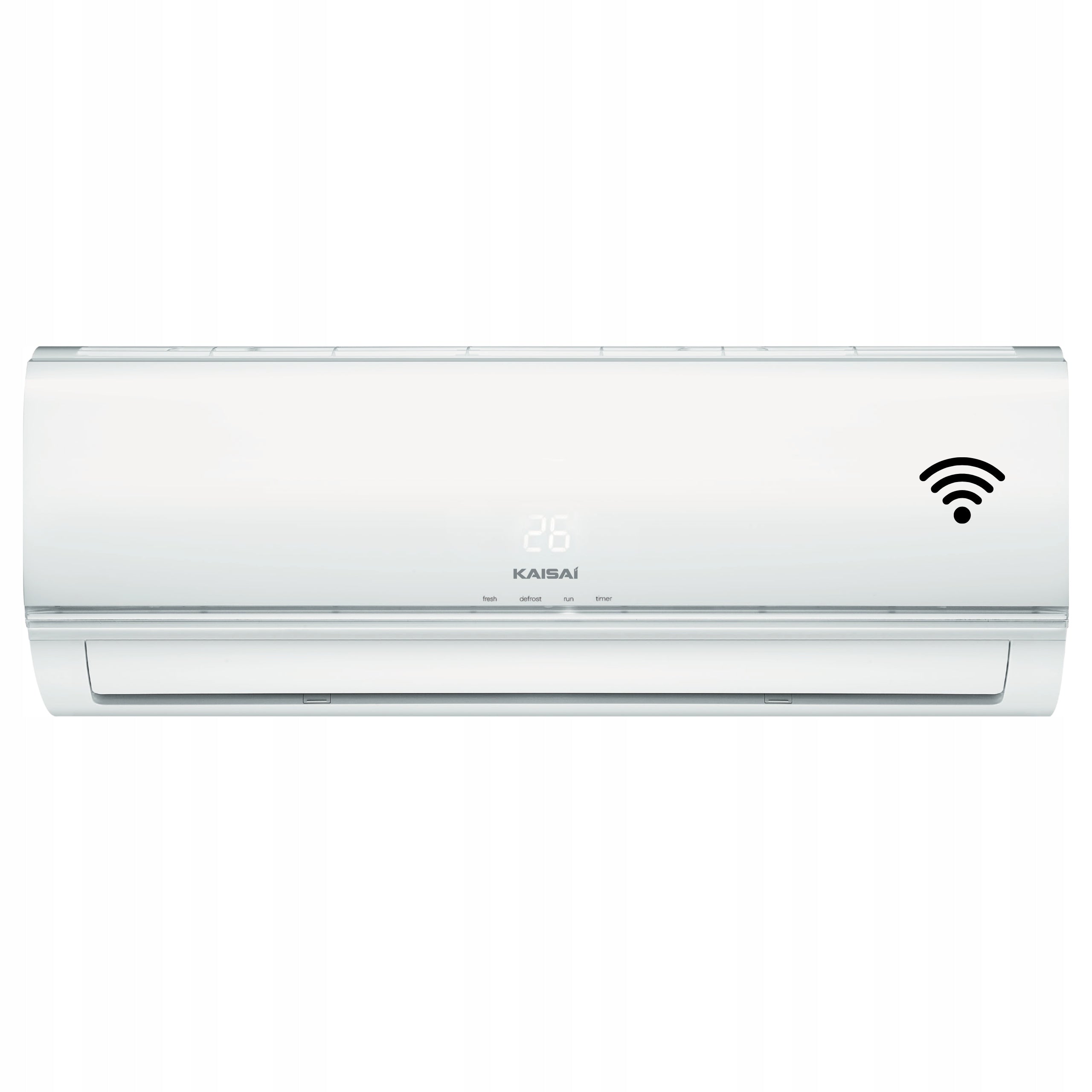 Wall air conditioning KAISAI ECO 5,3kW 50m2 WIFI EFFICIENT QUIET WITH HEATER Brand Kaisai