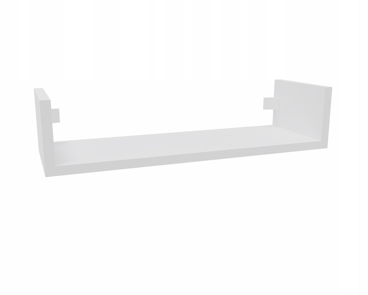 Wall hanging shelf for living room for books toys 80 cm white mat EAN (GTIN) 5905476880949