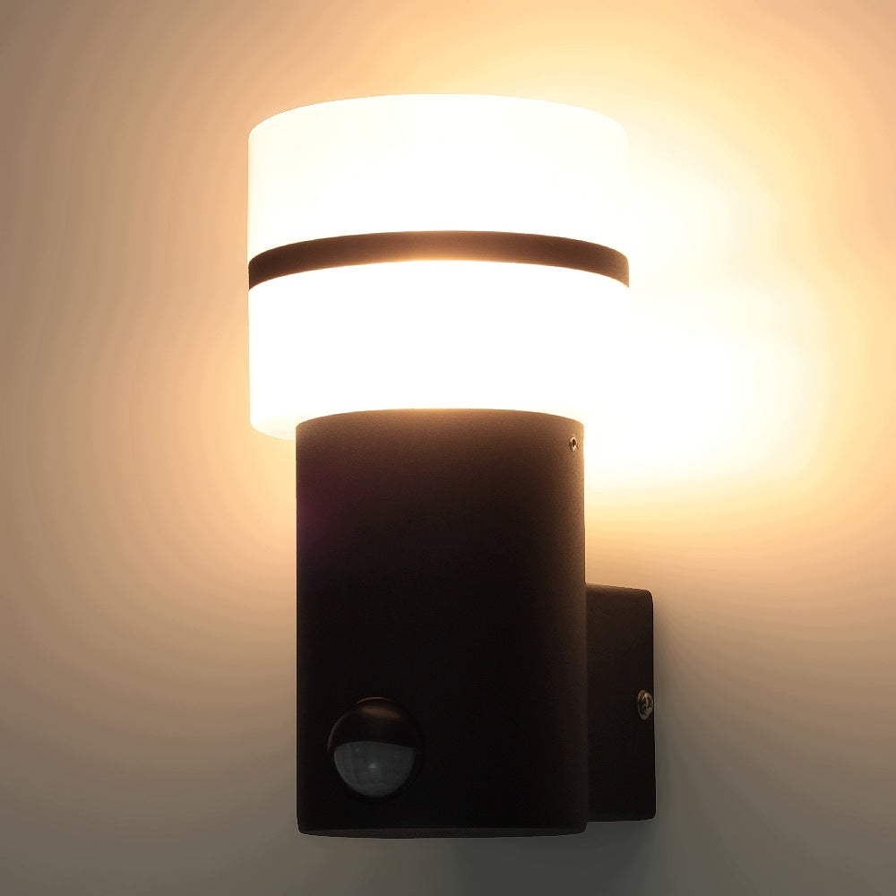 Wall lamp OUTDOOR GARDEN LAMP WITH MOTION AND DUSK SENSOR E27 Packaging status original