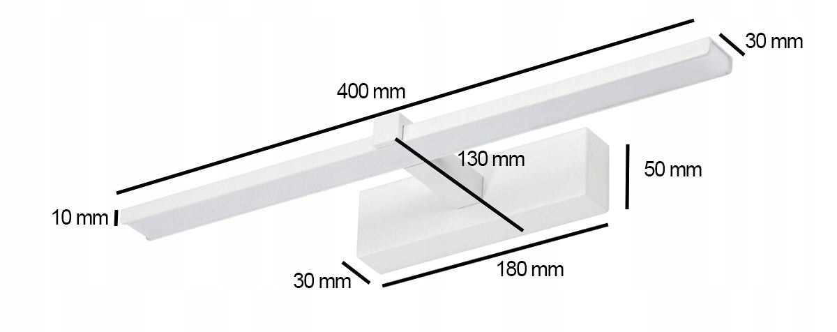 Wall lamp Venus LED 40 cm gold Manufacturer code ID-9045