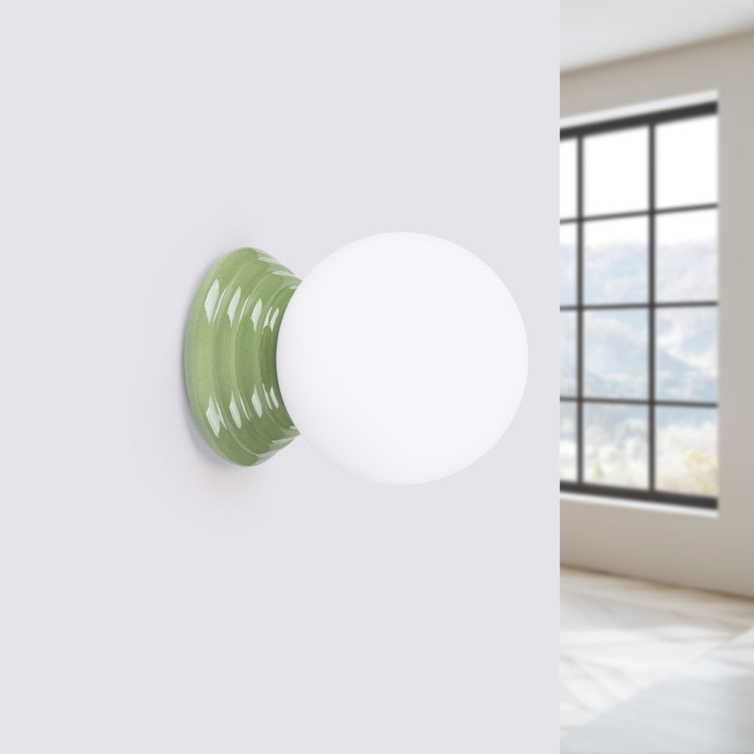 Wall lamp ZORI green IP44 Brand SOLLUX LIGHTING