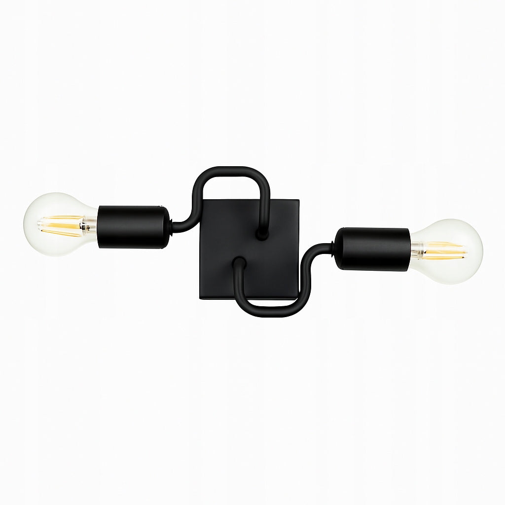 Wall lamp black loft E27 wall lamp modern industrial
