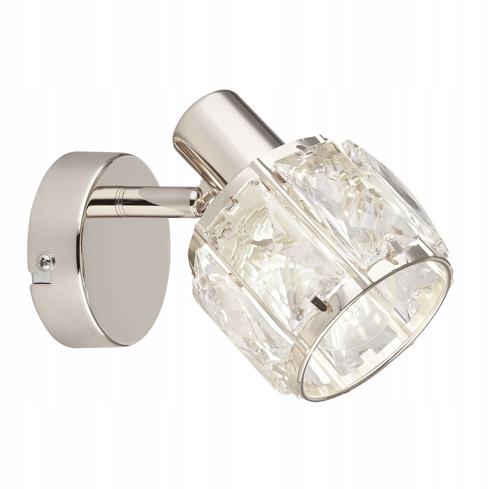 Wall lamp crystal Dubai silver adjustable lampshade Candellux Packaging status original