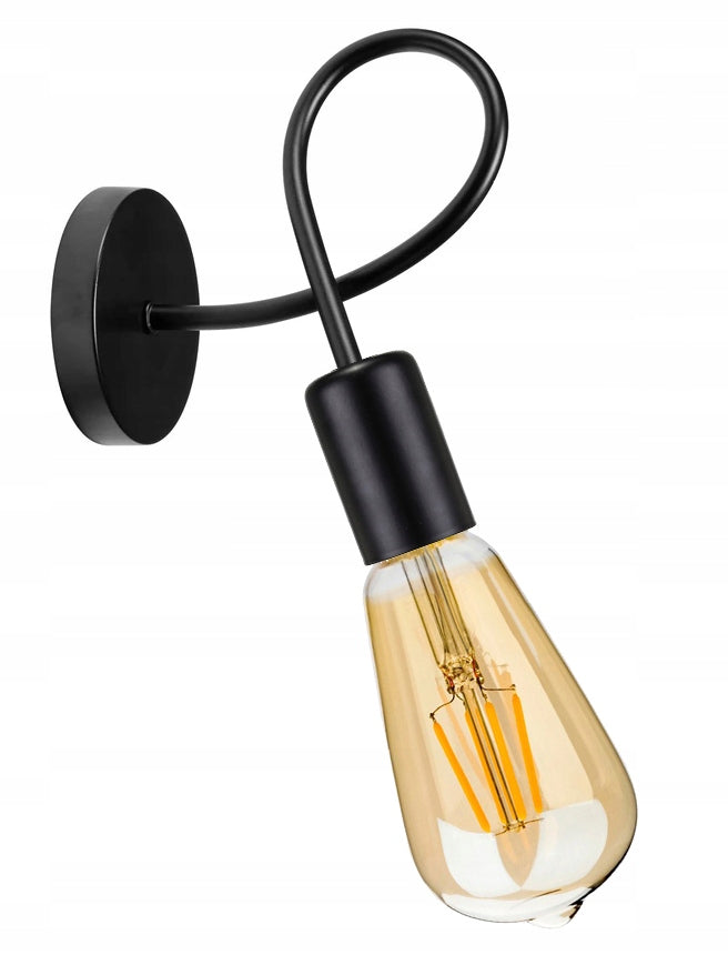 Wall lamp, curly wire LOFT EDISON 1x E27 EAN (GTIN) 5904261902545